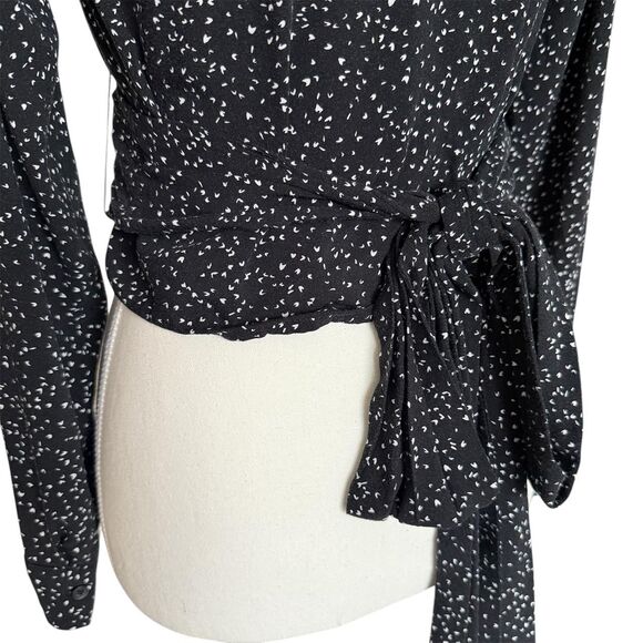 H&M Crop Top Wrap Blouse - Picture 6 of 7